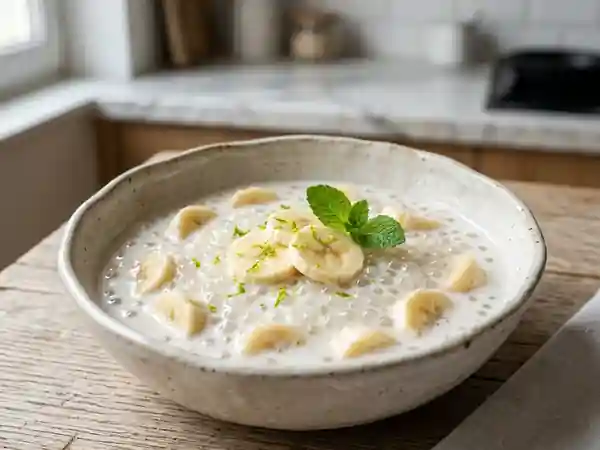 Bananes Fondantes au Coco et Perles du Japon - Photo de présentation