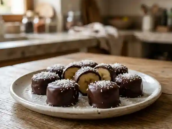 Délice de Bananes enrobées de Chocolat Fondant - Photo de présentation