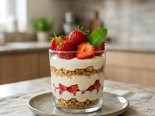 Délice Fraisier Surprise aux Fraises - Photo de présentation