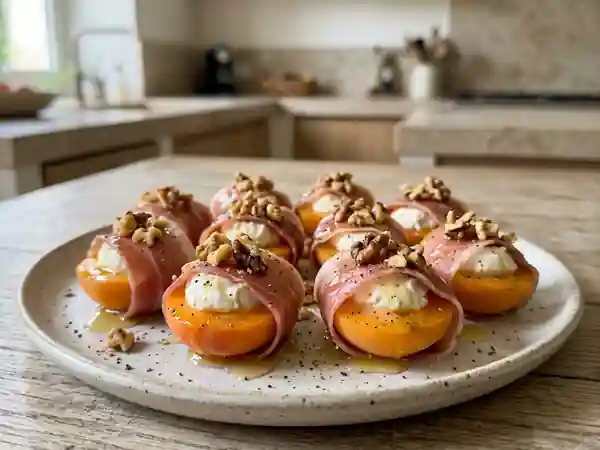 Délice sucré-salé à l'abricot : recette gourmande et colorée - Photo de présentation