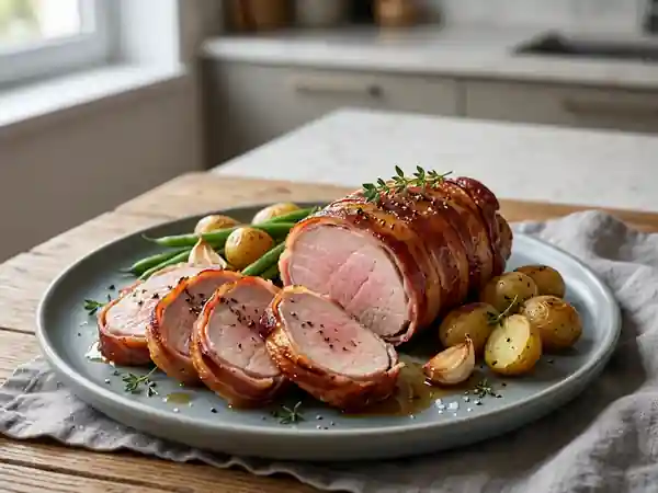 Délice tendre et lardé : recette gourmande et facile - Photo de présentation
