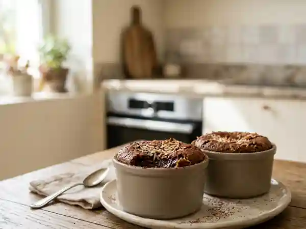 Délices gourmands chocolat et noix de coco : recette facile et rapide - Photo de présentation