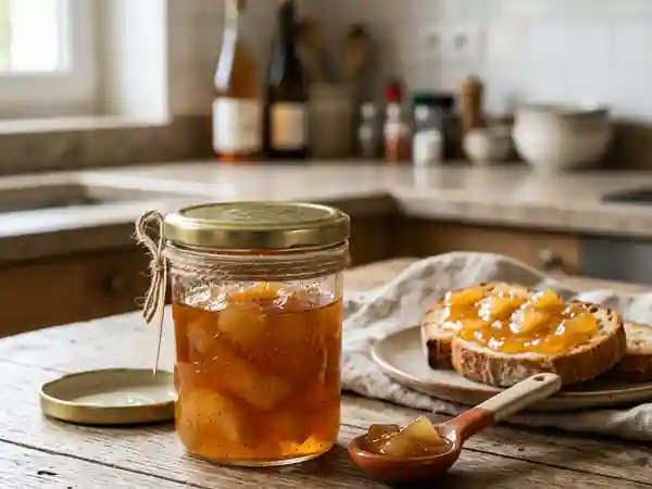 Confiture de poires fondantes au cidre - Photo de présentation