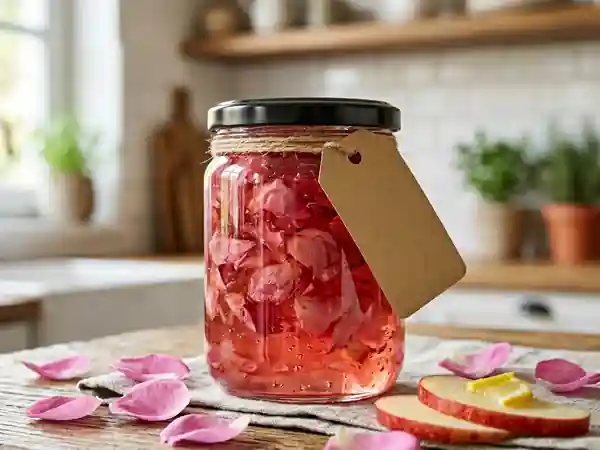 Confiture de roses à la gelée de pommes - Photo de présentation