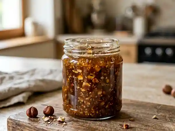 Délicieuse Confiture Maison de Noisettes - Photo de présentation