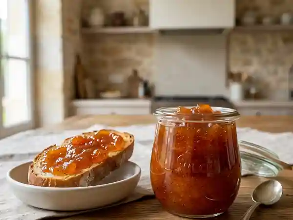 Confiture de pastèque fondante à la vanille - Photo de présentation