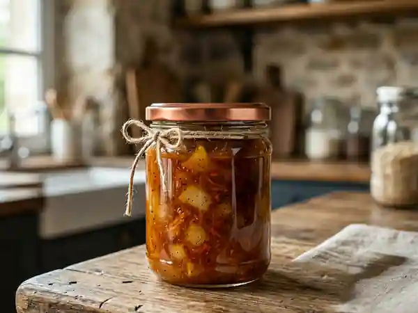 Confiture Poire-Carotte fondante au Miel - Photo de présentation