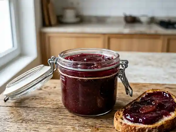 Confiture de prunes fondante au girofle - Photo de présentation