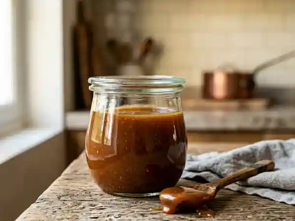 Caramel au beurre salé onctueux et fondant - Photo de présentation