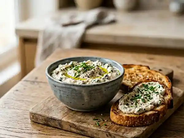 Mousse de sardine onctueuse au citron - Photo de présentation