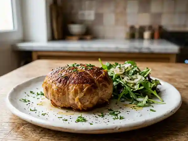 Crépinettes de porc croustillantes et fondantes - Photo de présentation