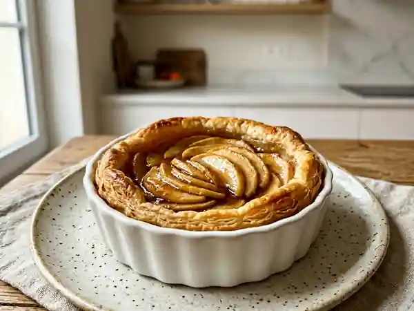 Croustade fondante pommes et érable - Photo de présentation