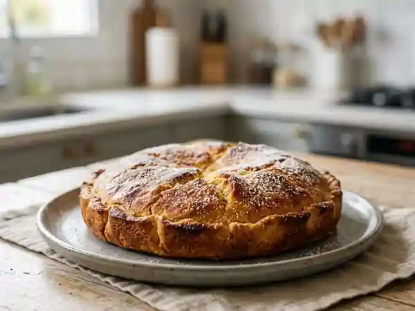 Galette charentaise fondante au rhum ambré - Photo de présentation