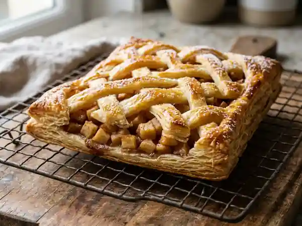 Délicieuse Jalousie aux Pommes Maison : Pâtisserie Facile et Gourmande - Photo de présentation