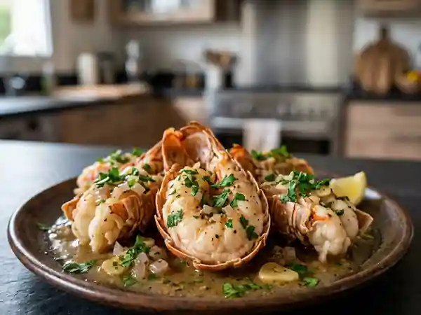 Délicieuse Petite Queue de Langouste à la Doudou : Recette Exotique et Savoureuse - Photo de présentation