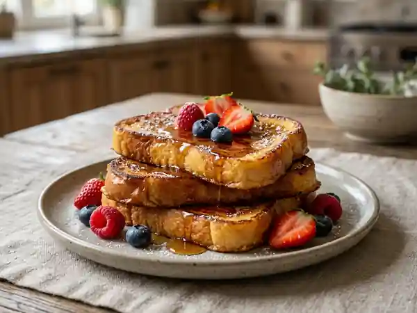 Pain Perdu Crousti-Moelleux au Beurre - Photo de présentation