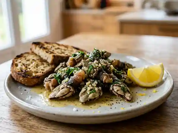 Délicieuse recette pour accommoder le pouce-pied : saveurs marines à découvrir - Photo de présentation