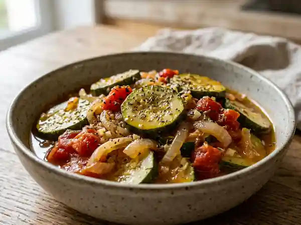 Rhodienne de courgettes fondantes et ail - Photo de présentation