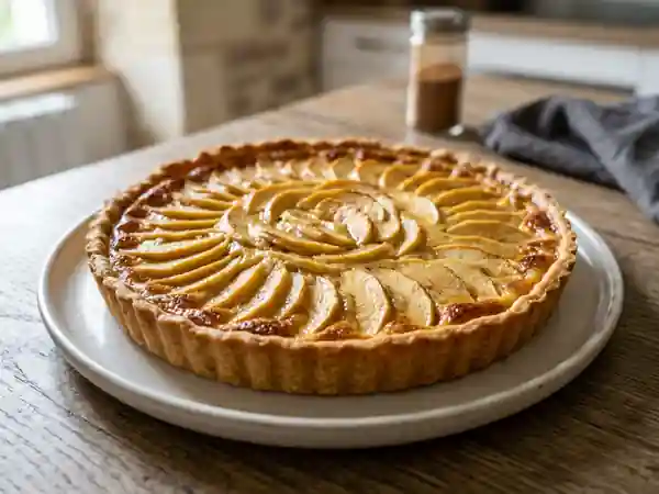 Tarte Allemande Pommes et Cannelle - Photo de présentation