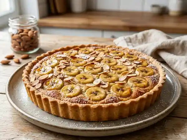 Tarte Amandine Banane et Vanille - Photo de présentation