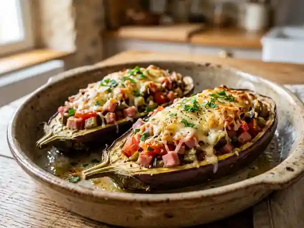 Délicieuses Aubergines à la Landaise : Recette Authentique et Savoureuse - Photo de présentation
