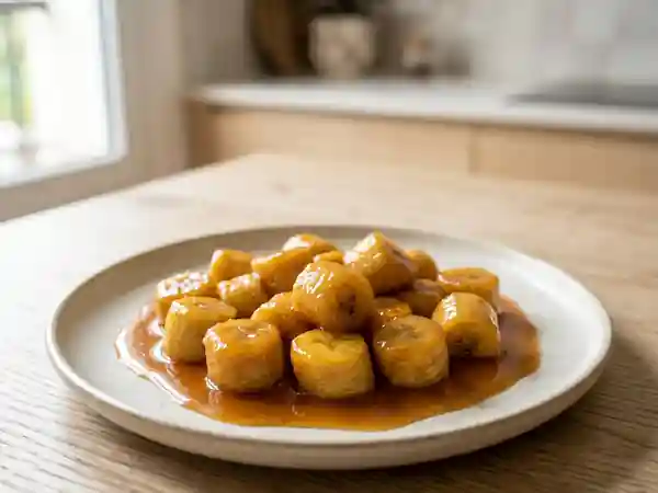 Délicieuses Bananes Malgaches Caramélisées à la Vanille - Photo de présentation