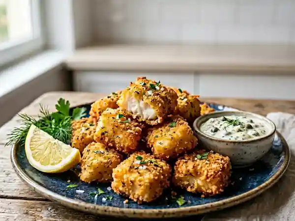 Bouchées de poisson ultra-croustillantes - Photo de présentation