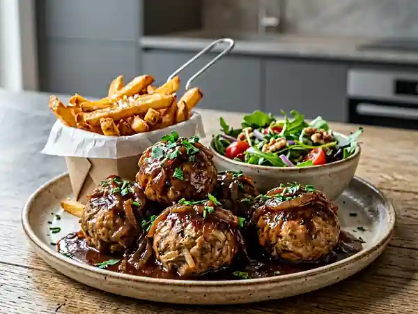 Délicieuses Boulettes à la Liégeoise traditionnelles - Photo de présentation