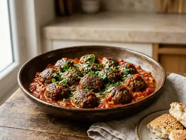 Délicieuses Boulettes de Kefta à la Marocaine aux Épices Authentiques - Photo de présentation