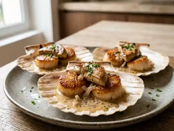 Saint-Jacques et Foie Gras Poêlés - Photo de présentation
