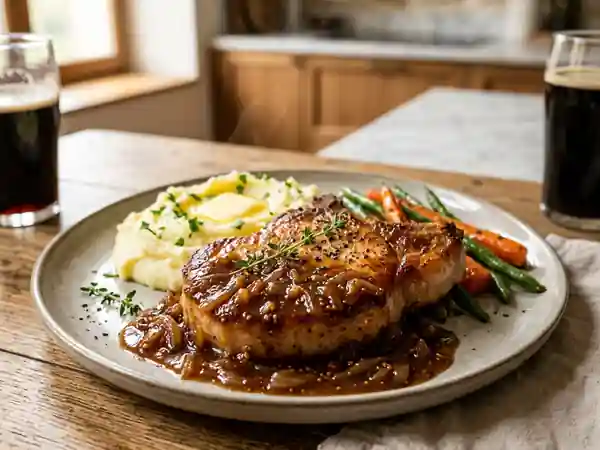 Délicieuses Côtes de Porc à l'Irlandaise : Recette Traditionnelle et Savoureuse - Photo de présentation