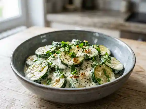Poêlée de Courgettes Fondantes au Boursin - Photo de présentation