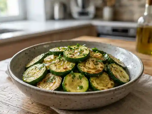 Courgettes Fondantes à l'Ail et l'Huile d'Olive - Photo de présentation