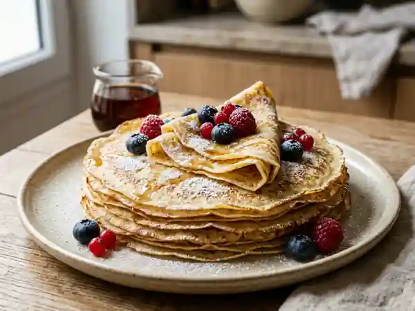 Délicieuses crêpes à la suisse : recette facile et gourmande - Photo de présentation
