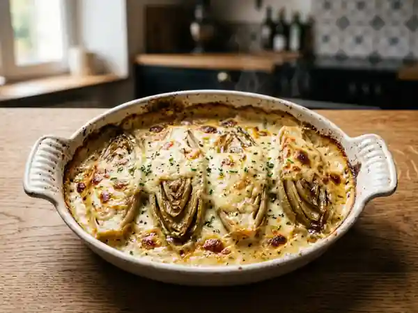 Endives braisées et crémeux de Boursin - Photo de présentation