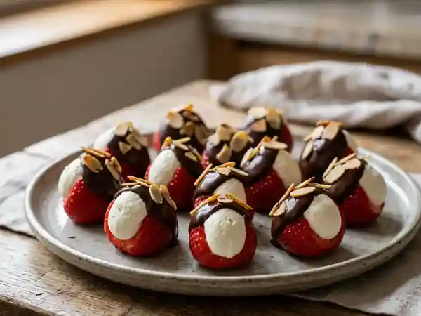 Délicieuses Fraises Déguisées : Recette Facile et Gourmande - Photo de présentation