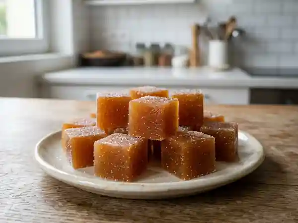 Pâtes de fruits fondantes à la pomme - Photo de présentation