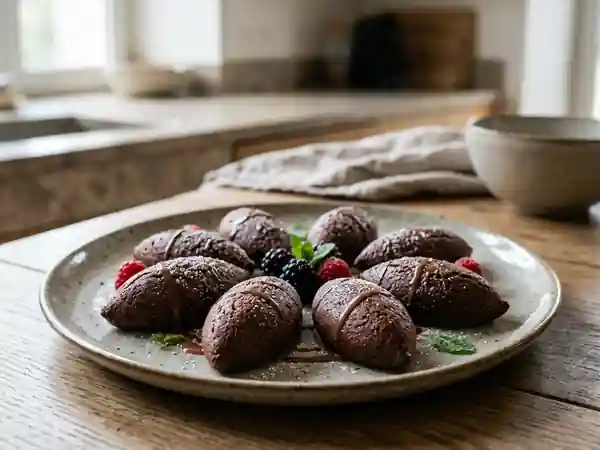 Délicieuses Quenelles au Chocolat Fondant : Recette Facile et Gourmande - Photo de présentation