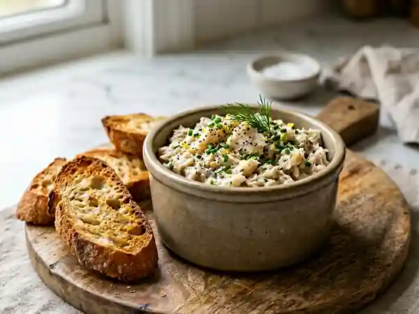 Délicieuses Rillettes de Poisson Maison pour Apéritif - Photo de présentation