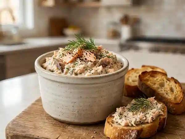 Délicieuses Rillettes de Poissons Maison pour Apéritif - Photo de présentation