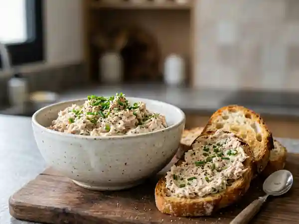 Délicieuses Rillettes de Thon au Mascarpone pour Apéritif - Photo de présentation