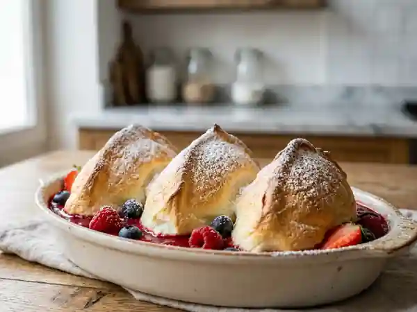 Salzburger Nockerln aériens aux fruits rouges - Photo de présentation