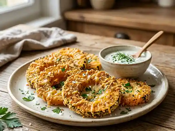 Courge rôtie en croûte de fromage - Photo de présentation