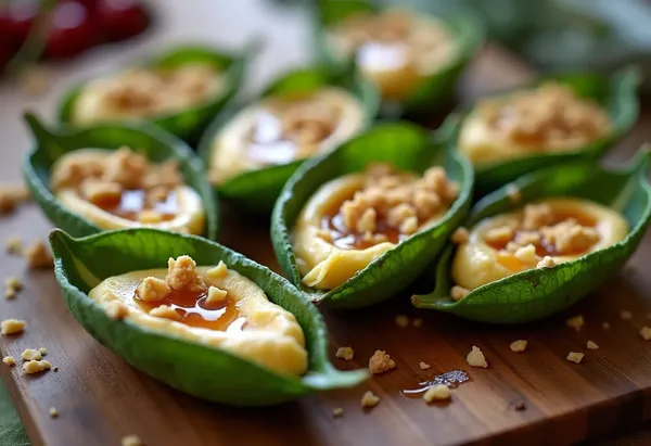 Délicieux Apéritif aux Feuilles de Cerisier Farcies