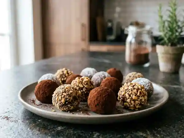 Délicieux bonbons au chocolat maison faciles à préparer - Photo de présentation