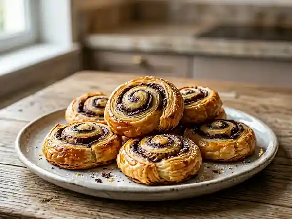 Délicieux Escargots au Chocolat Fondant - Photo de présentation