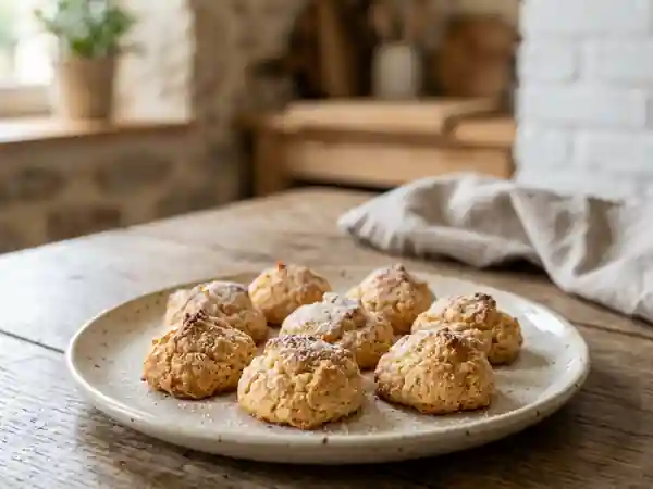 Frous-frous aux amandes croquants et fondants - Photo de présentation