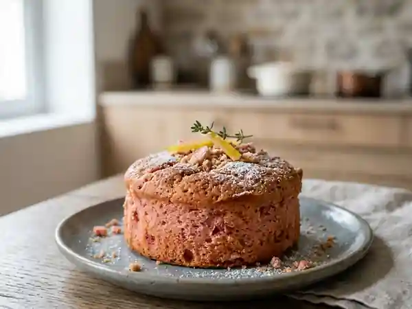Moelleux fondants aux biscuits roses - Photo de présentation