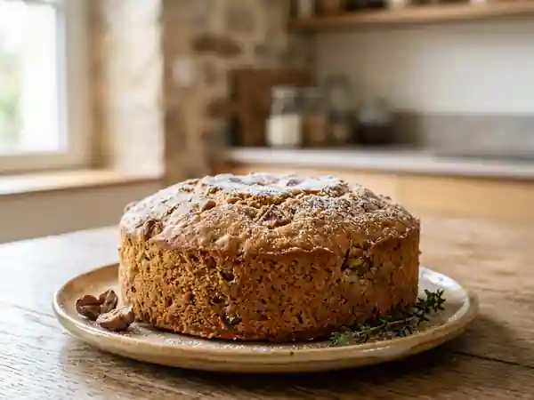 Gâteau Fondant aux Marrons et Vanille - Photo de présentation