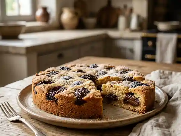 Sablé Croustillant aux Pruneaux et Amandes - Photo de présentation